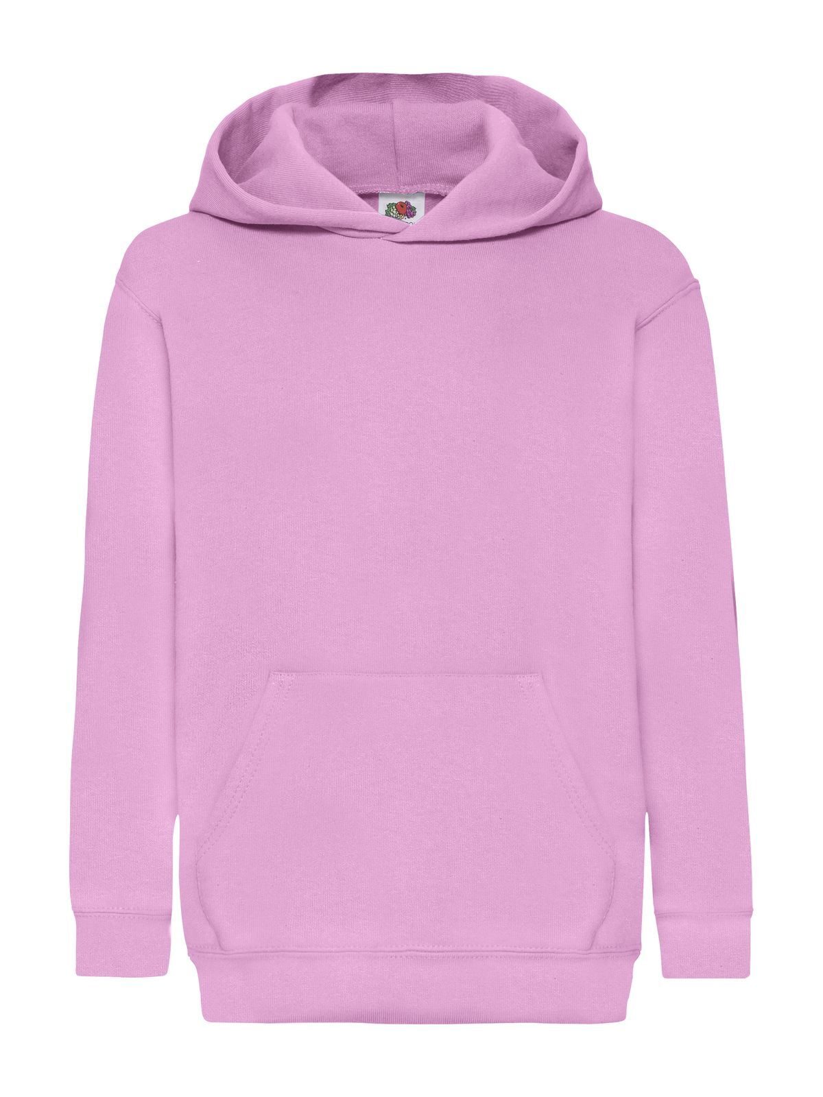 Klassieke sweater met capuchon voor kinderen - 52 - Lichtroze