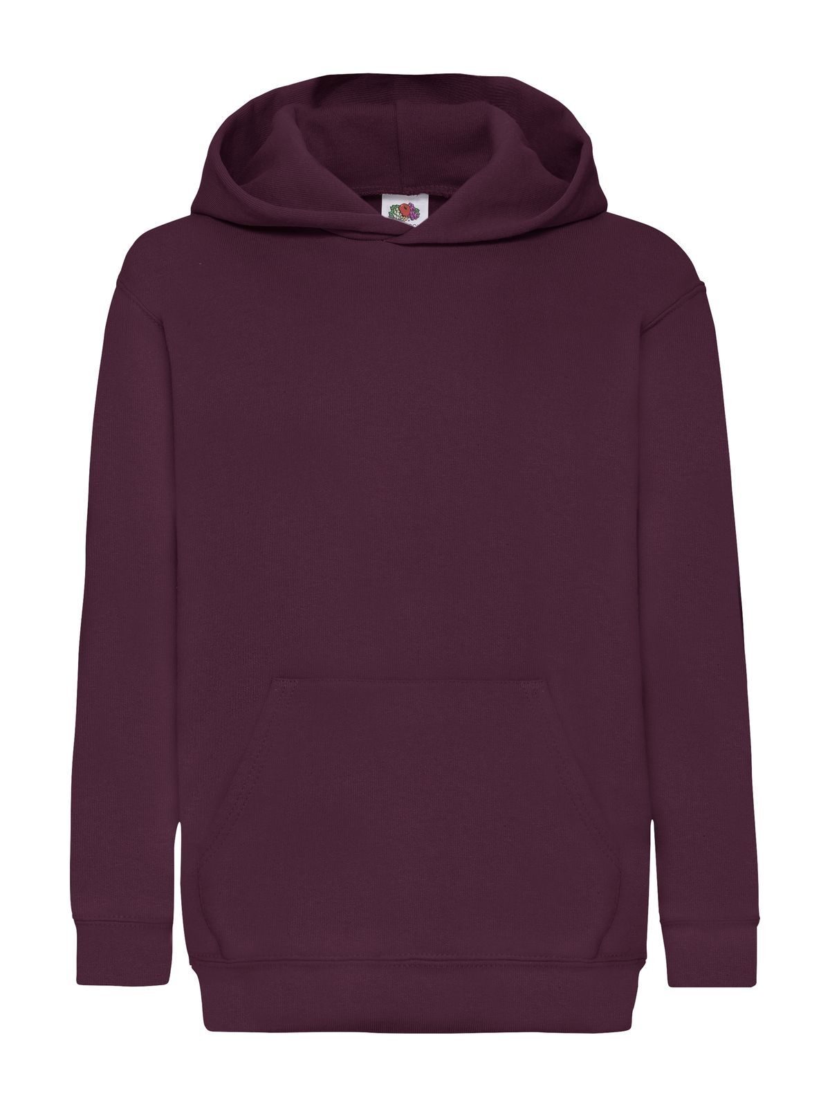 Klassieke sweater met capuchon voor kinderen - 41 - Bourgogne
