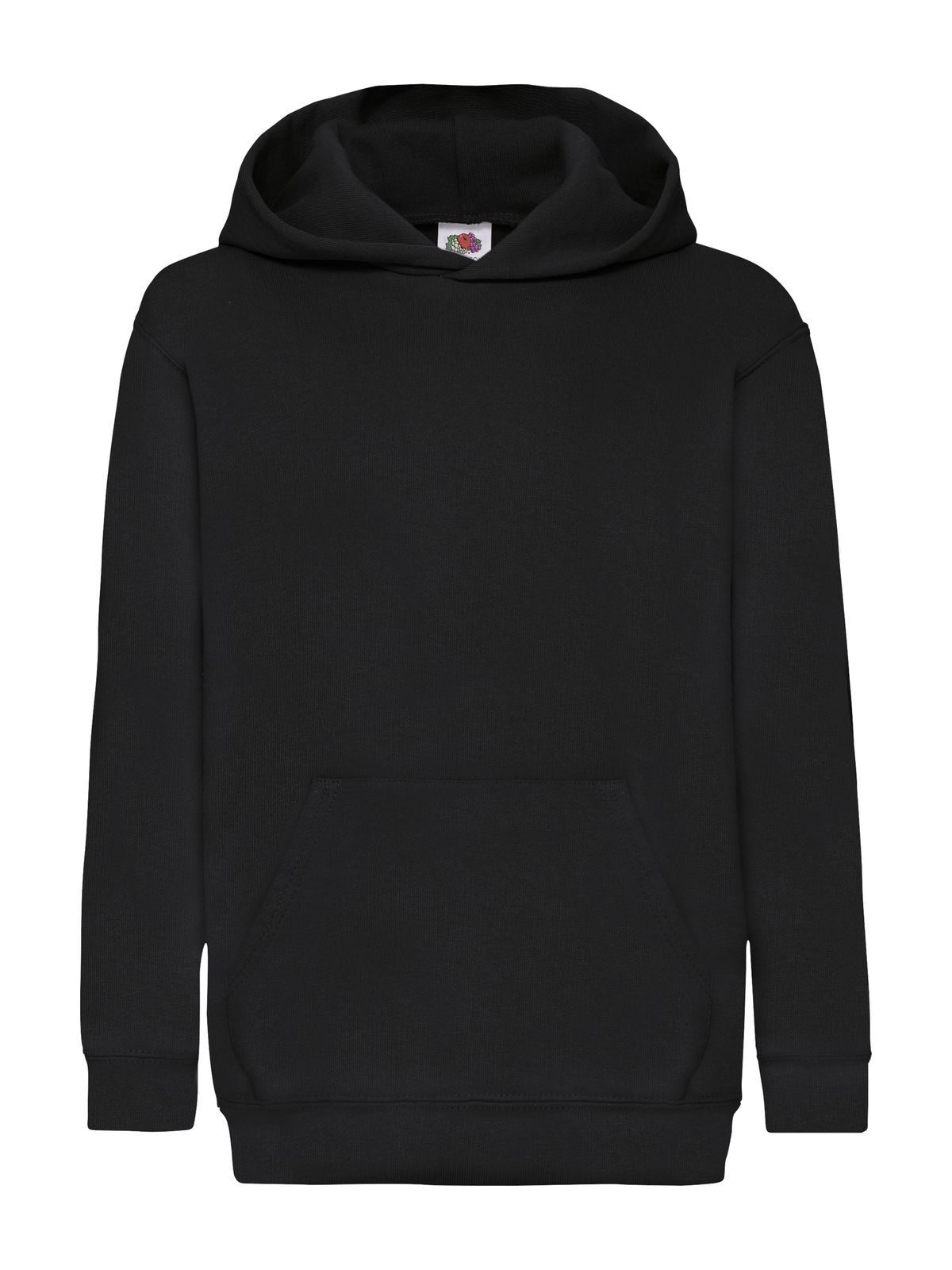 Klassieke sweater met capuchon voor kinderen - 36 - Zwart