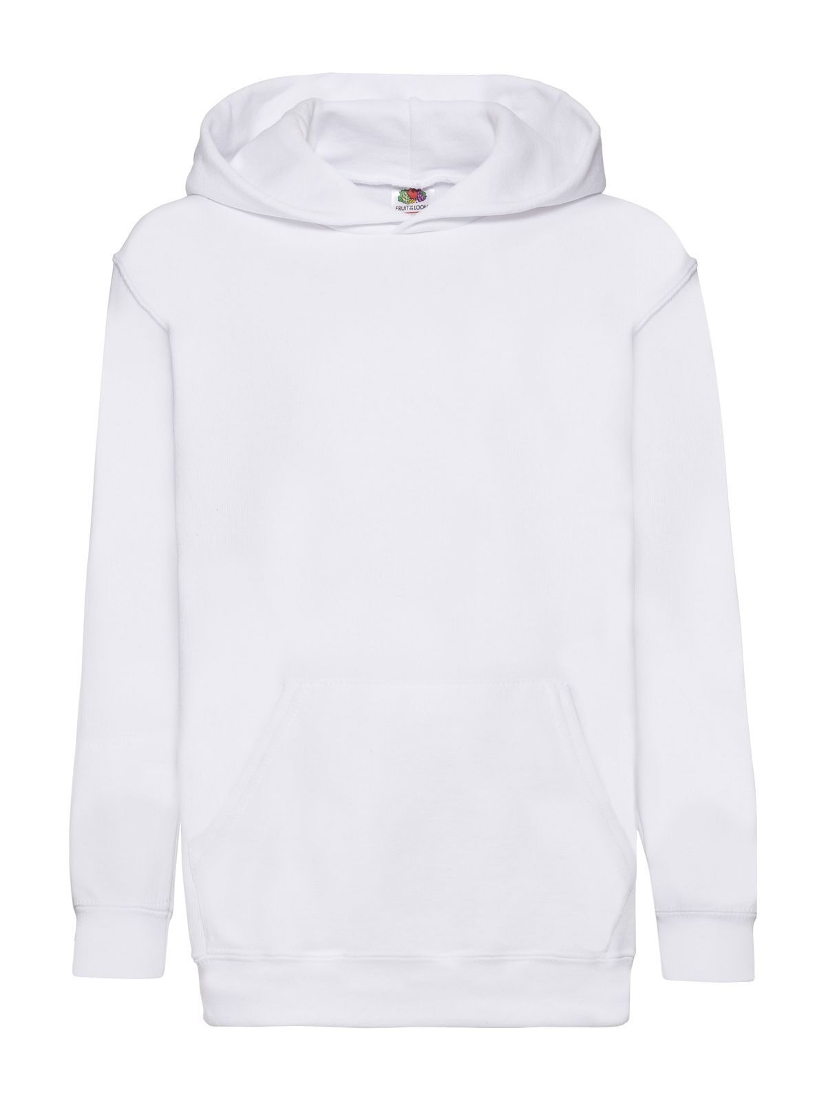 Klassieke sweater met capuchon voor kinderen - 30 - Wit