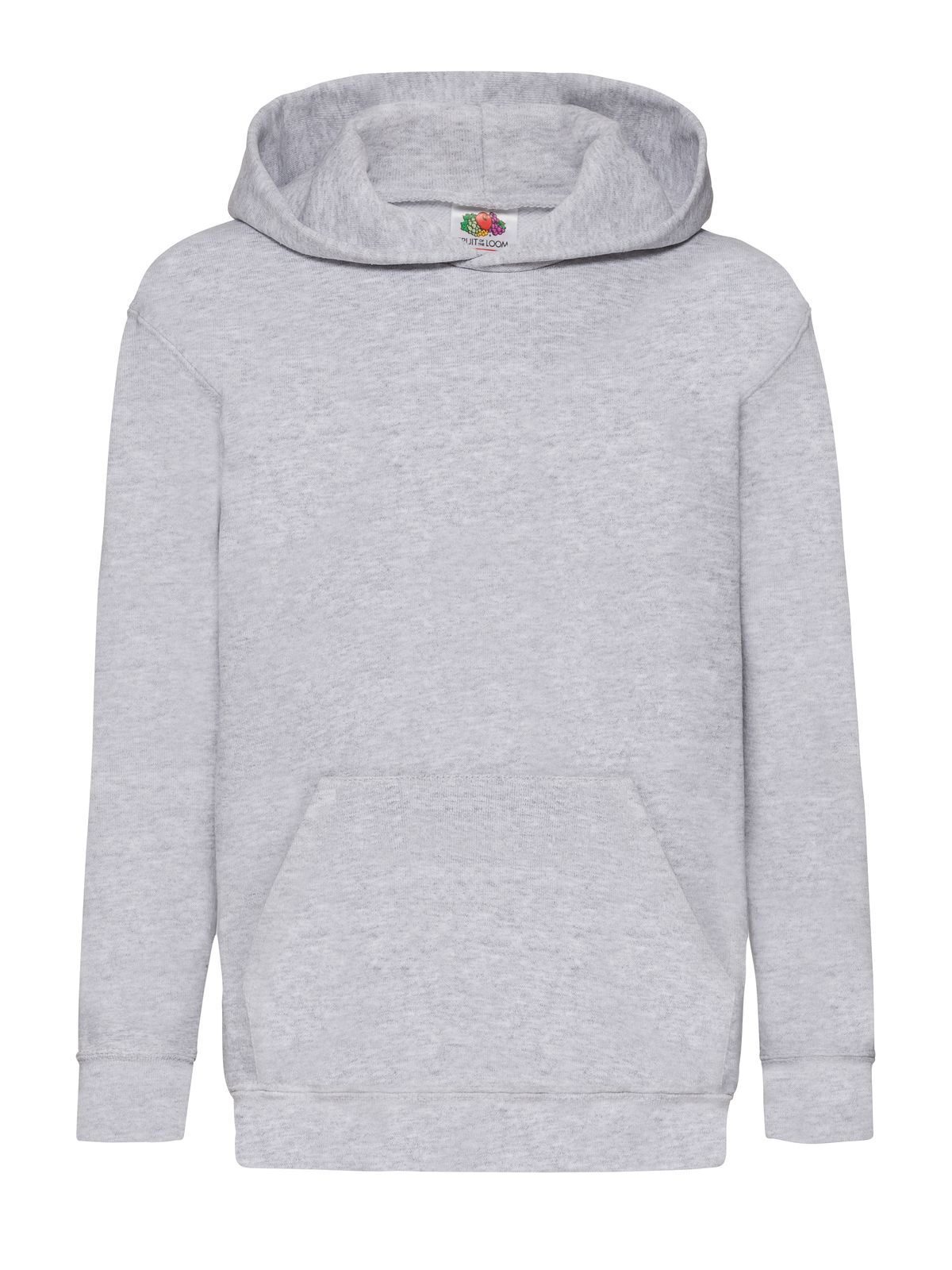 Klassieke sweater met capuchon voor kinderen - 94 - Heather Grey