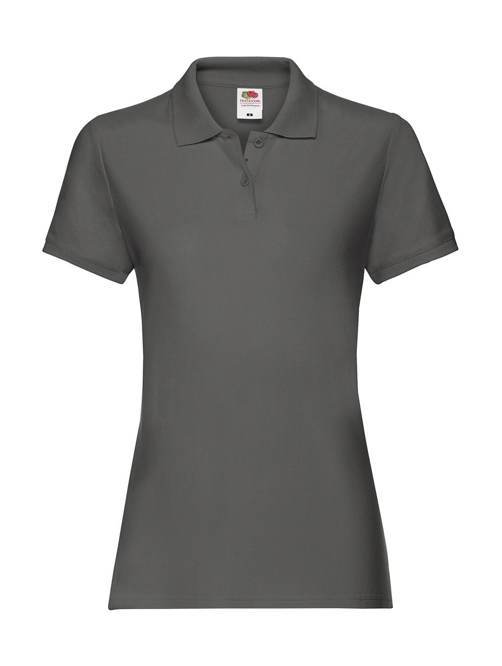 Ladies' Premium Polo - GL - Light Graphite