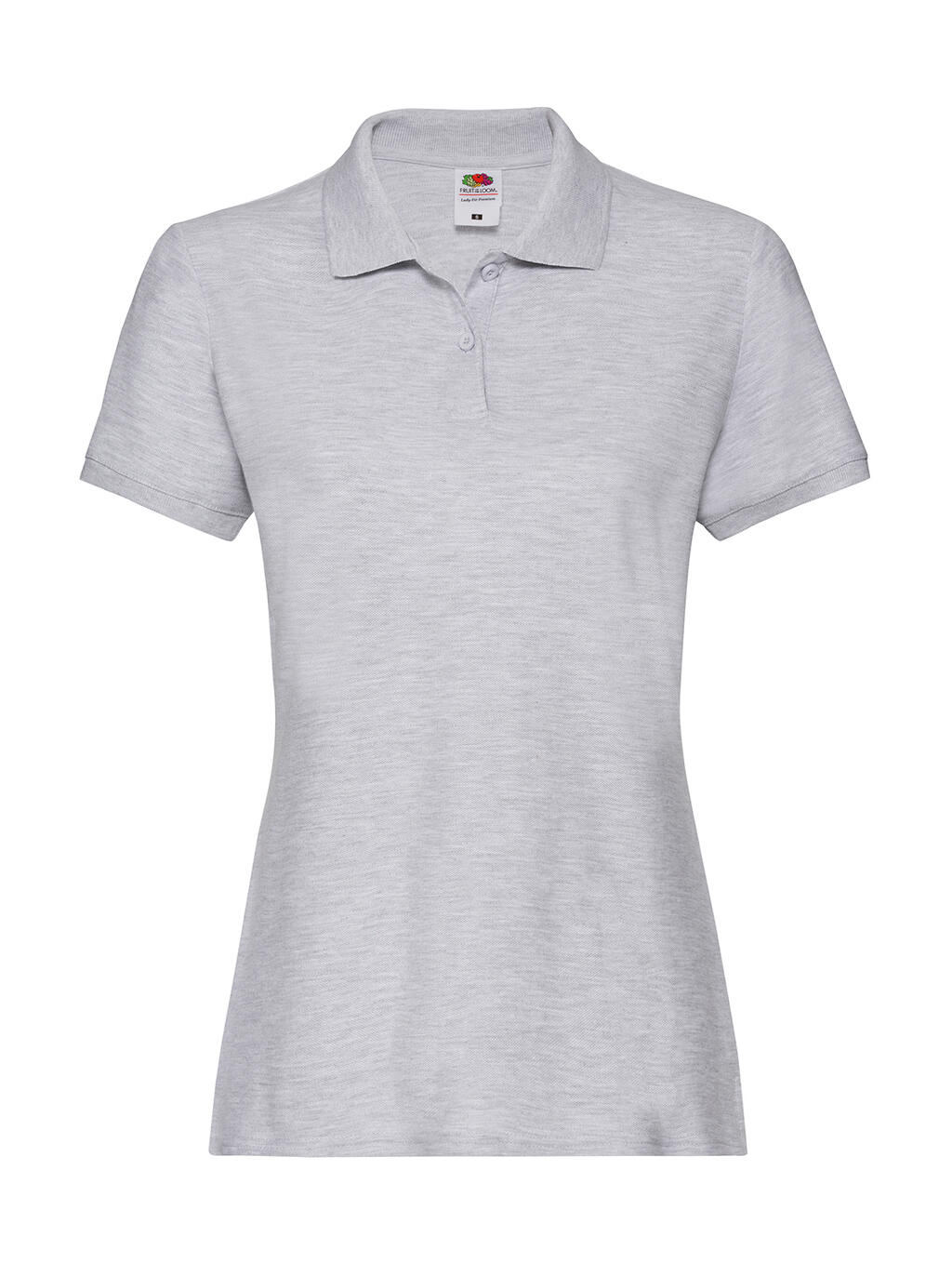 Ladies' Premium Polo - 94 - Heather Grey