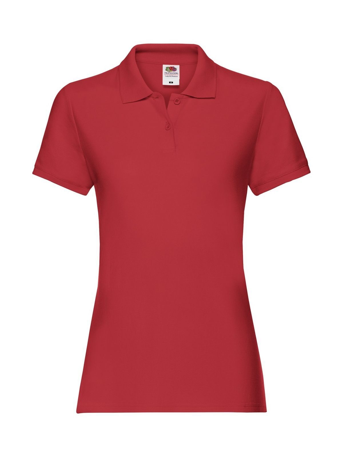 Ladies' Premium Polo - 40 - Red