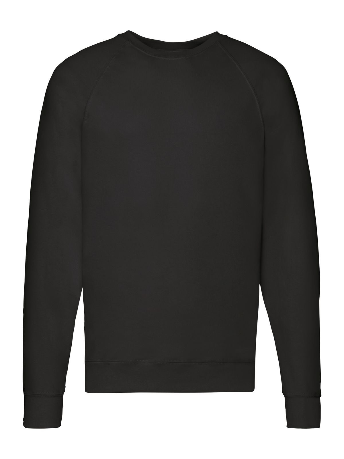 Lightweight Raglan Sweat - 36 - Black