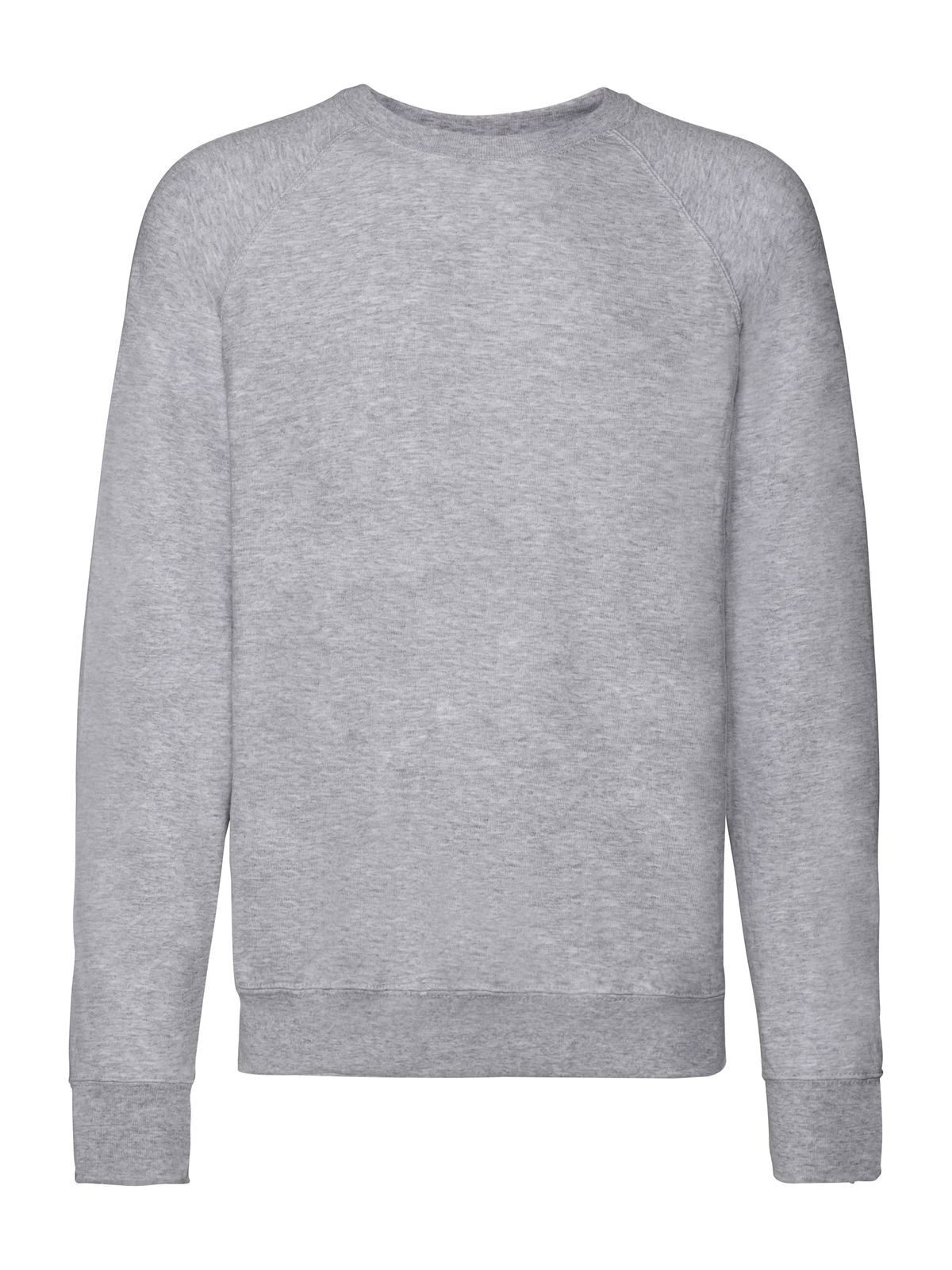 Lightweight Raglan Sweat - 94 - Heather Grey