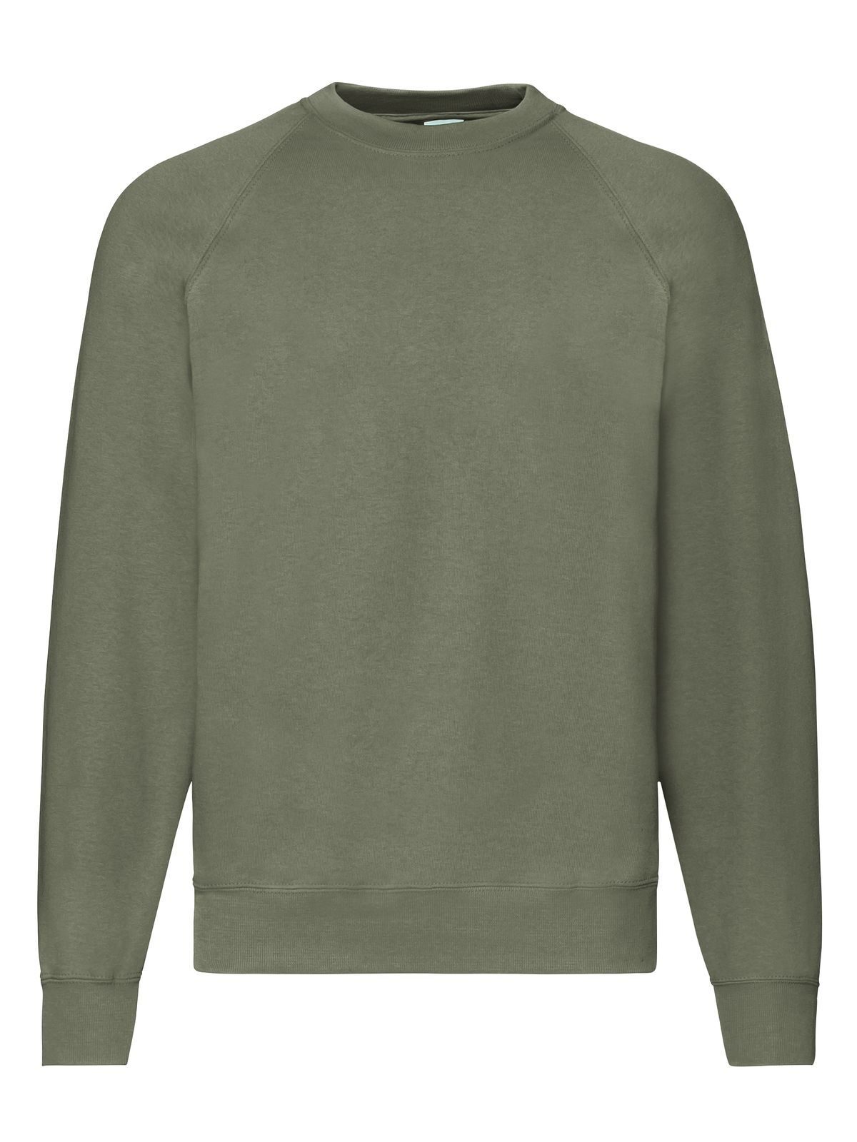 Klassieke raglan sweater - 59 - Klassieke olijf