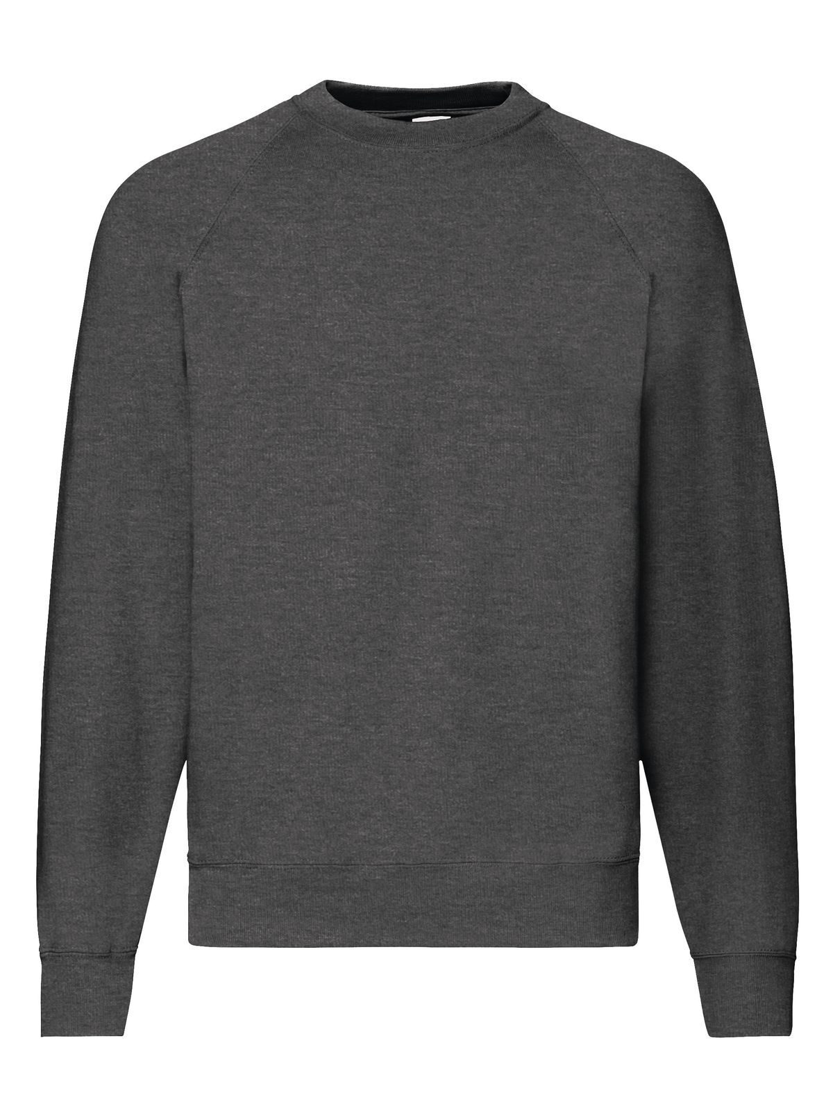 Klassieke raglan sweater - HD - Donkergrijs gemêleerd