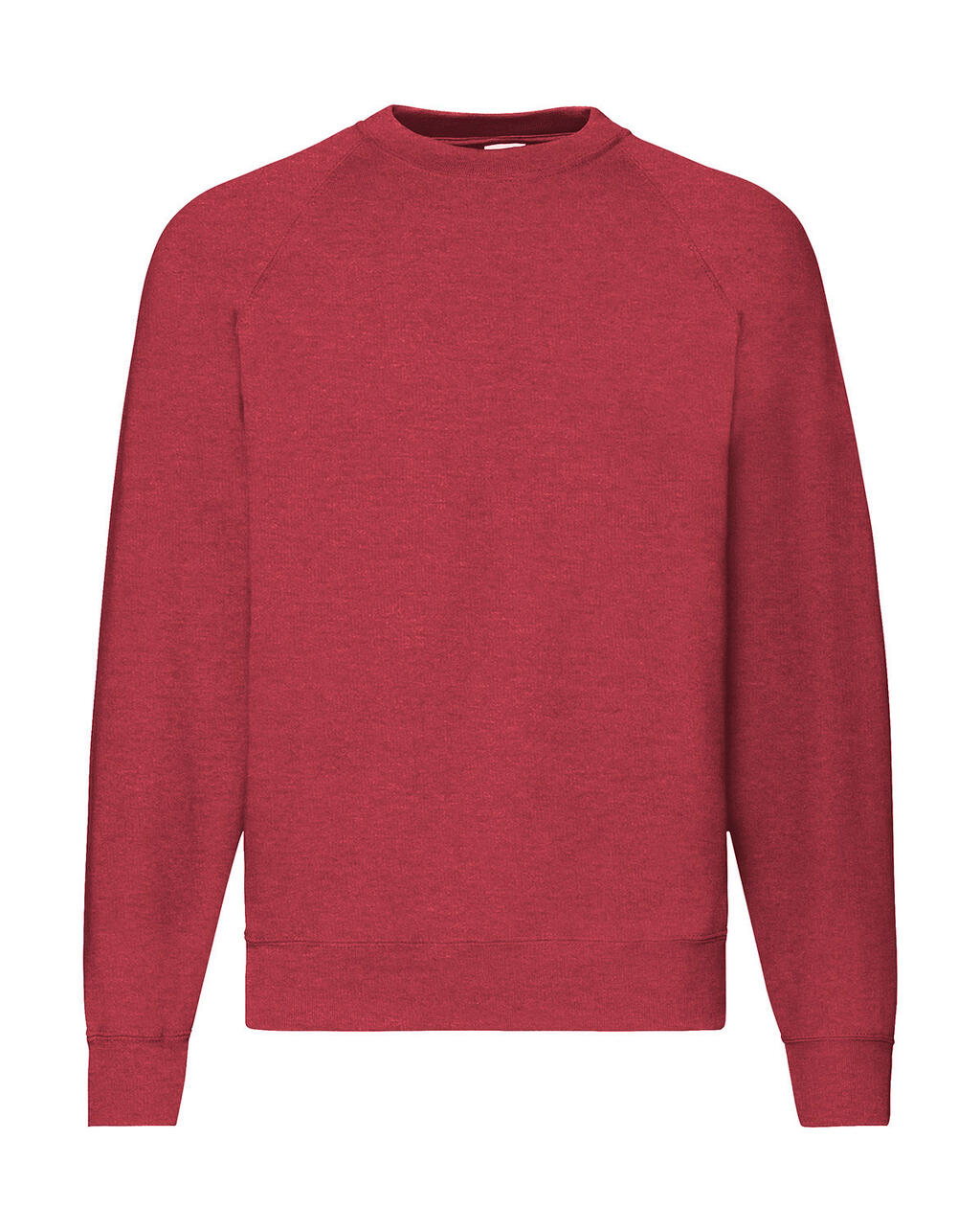 Klassieke raglan sweater - Heiderood