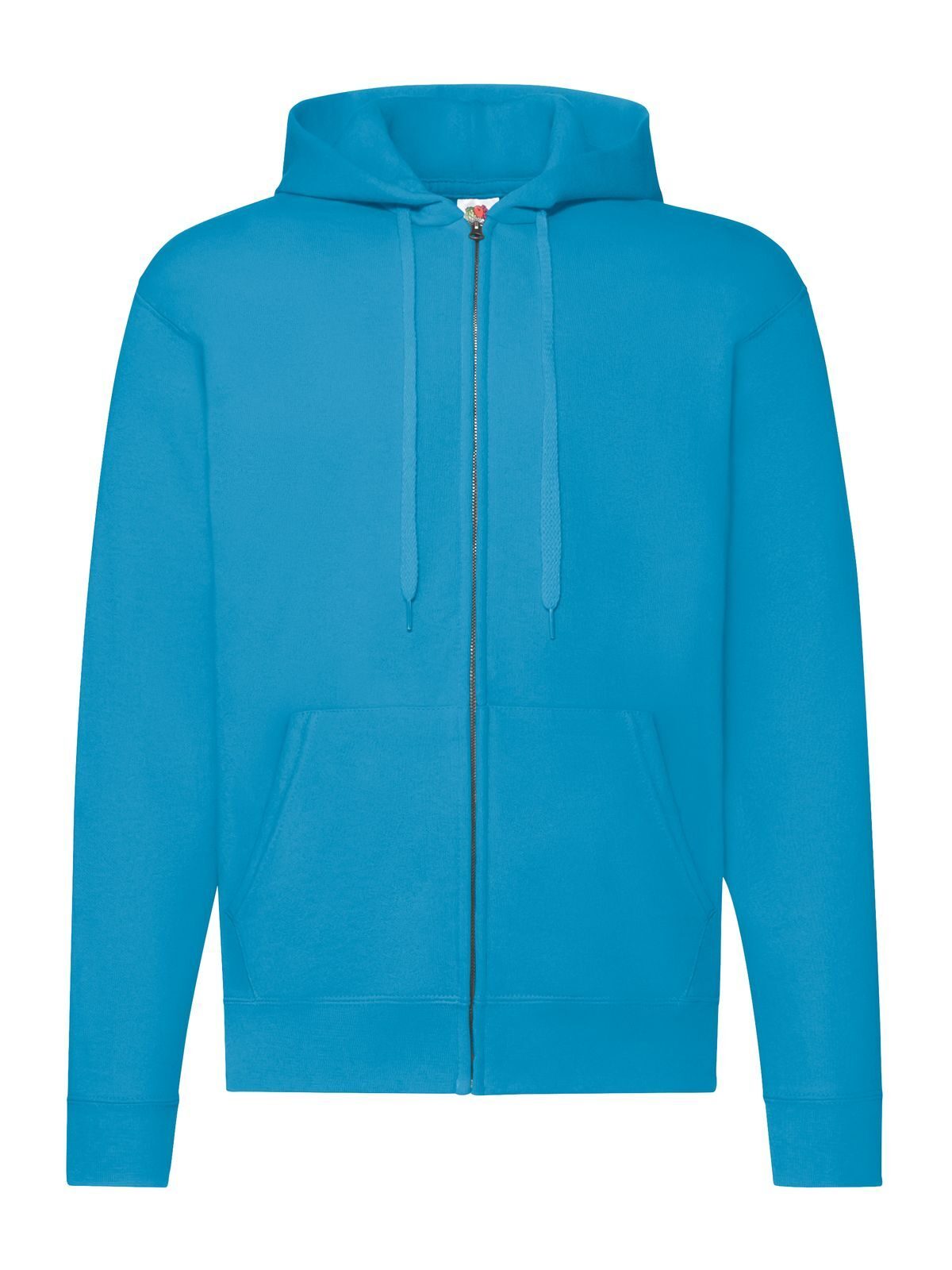 Classic Hooded Sweat Jacket - ZU - Azure Blue
