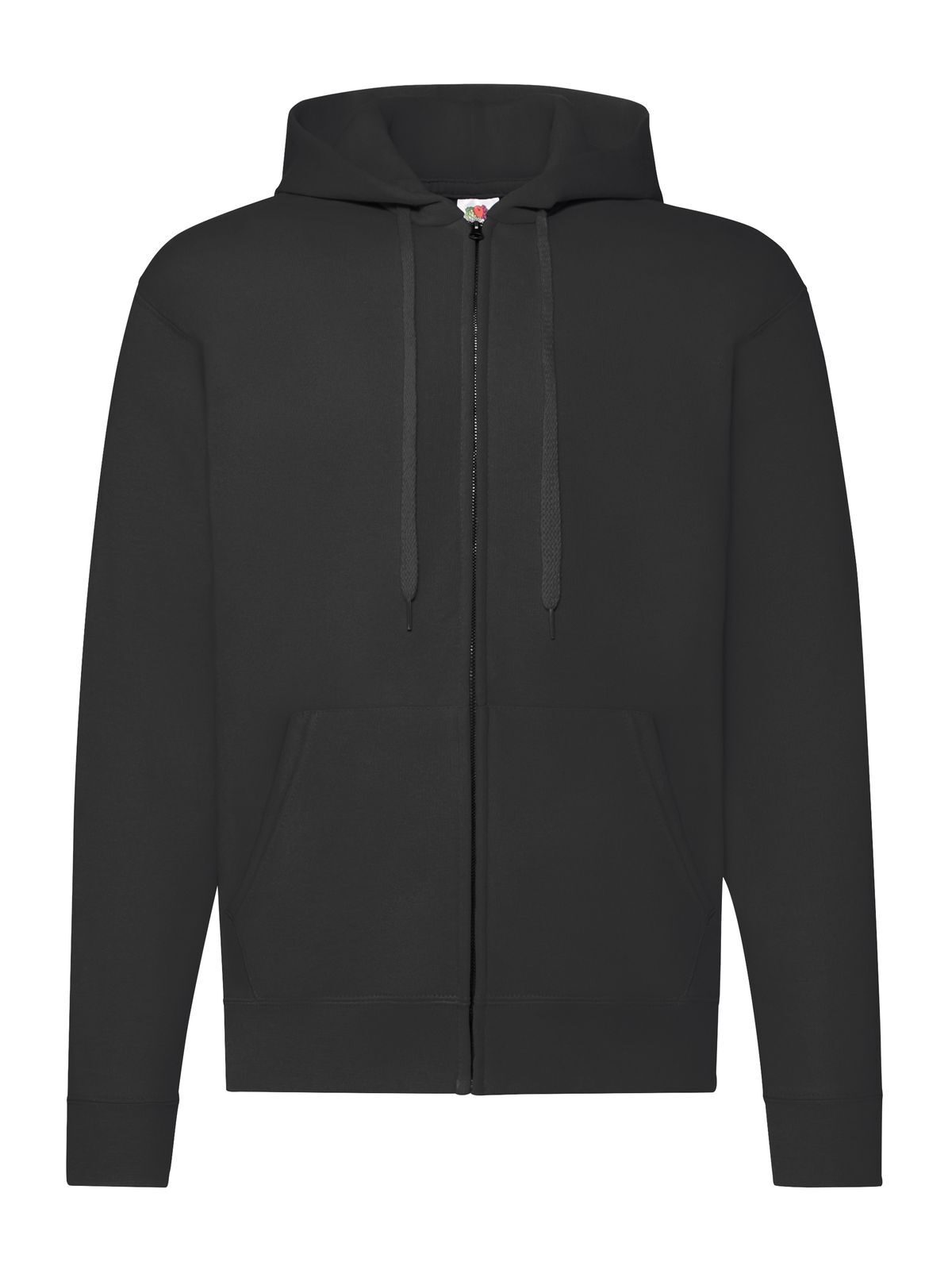 Classic Hooded Sweat Jacket - 36 - Black