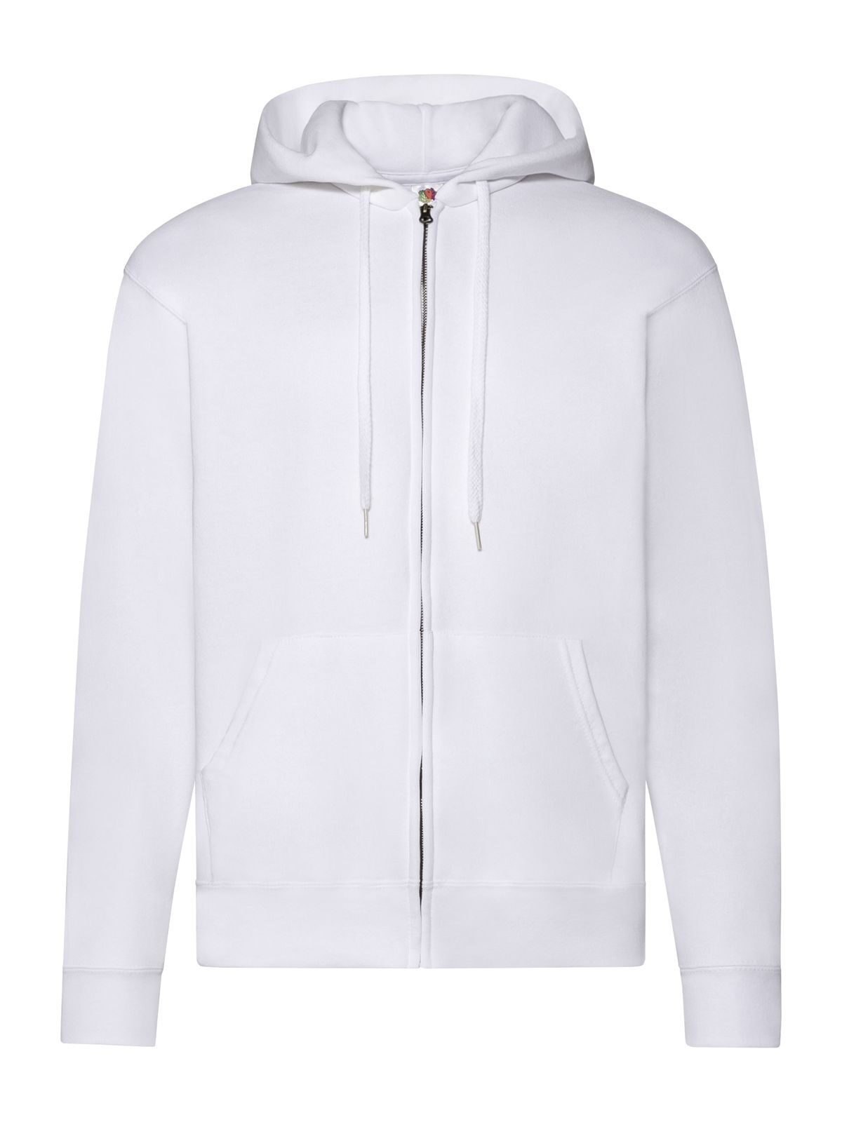 Classic Hooded Sweat Jacket - 30 - White