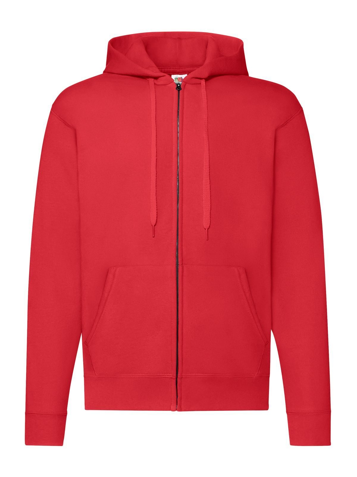 Classic Hooded Sweat Jacket - 40 - Red