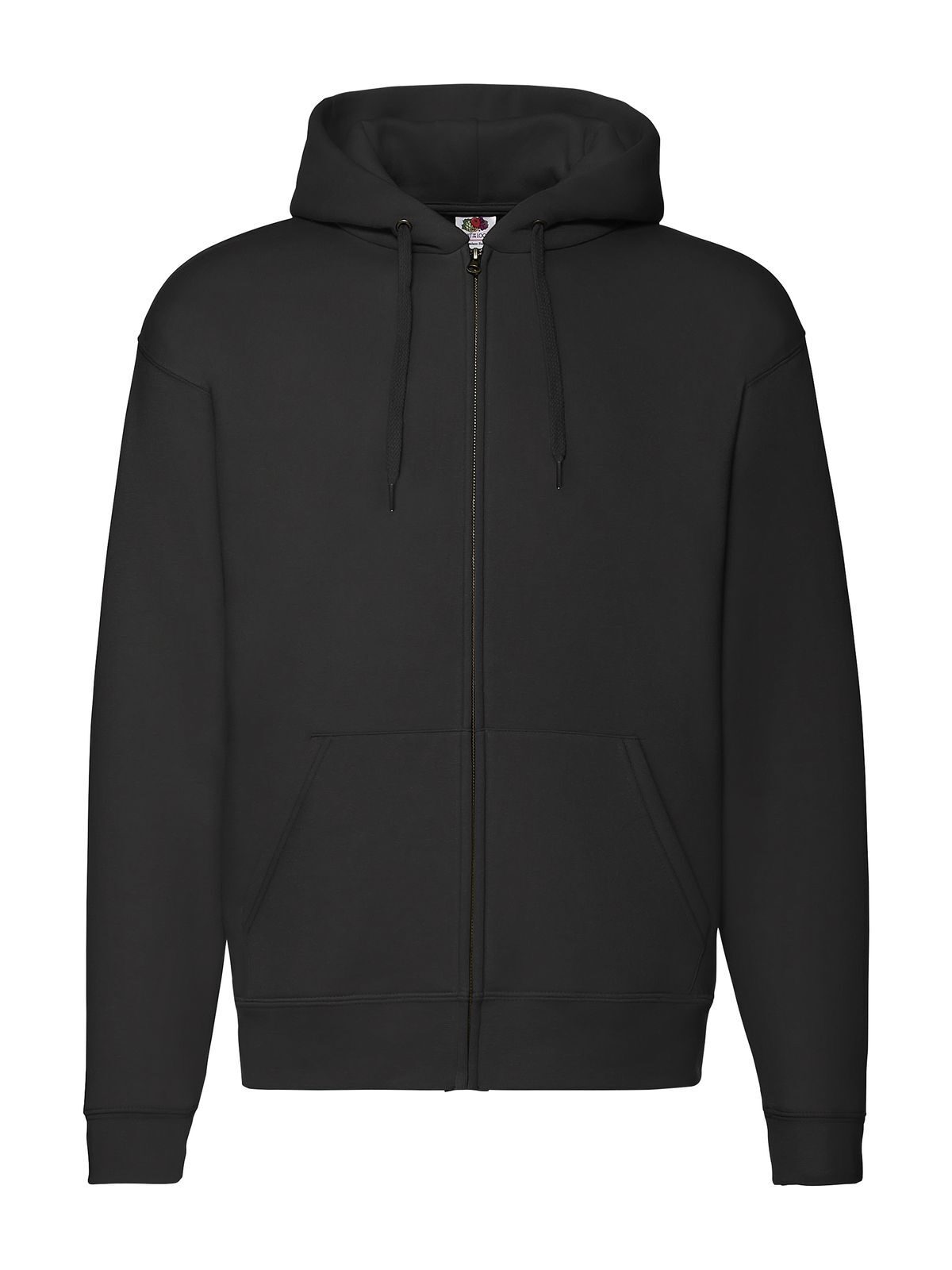Premium sweatjack met capuchon - 36 - Zwart