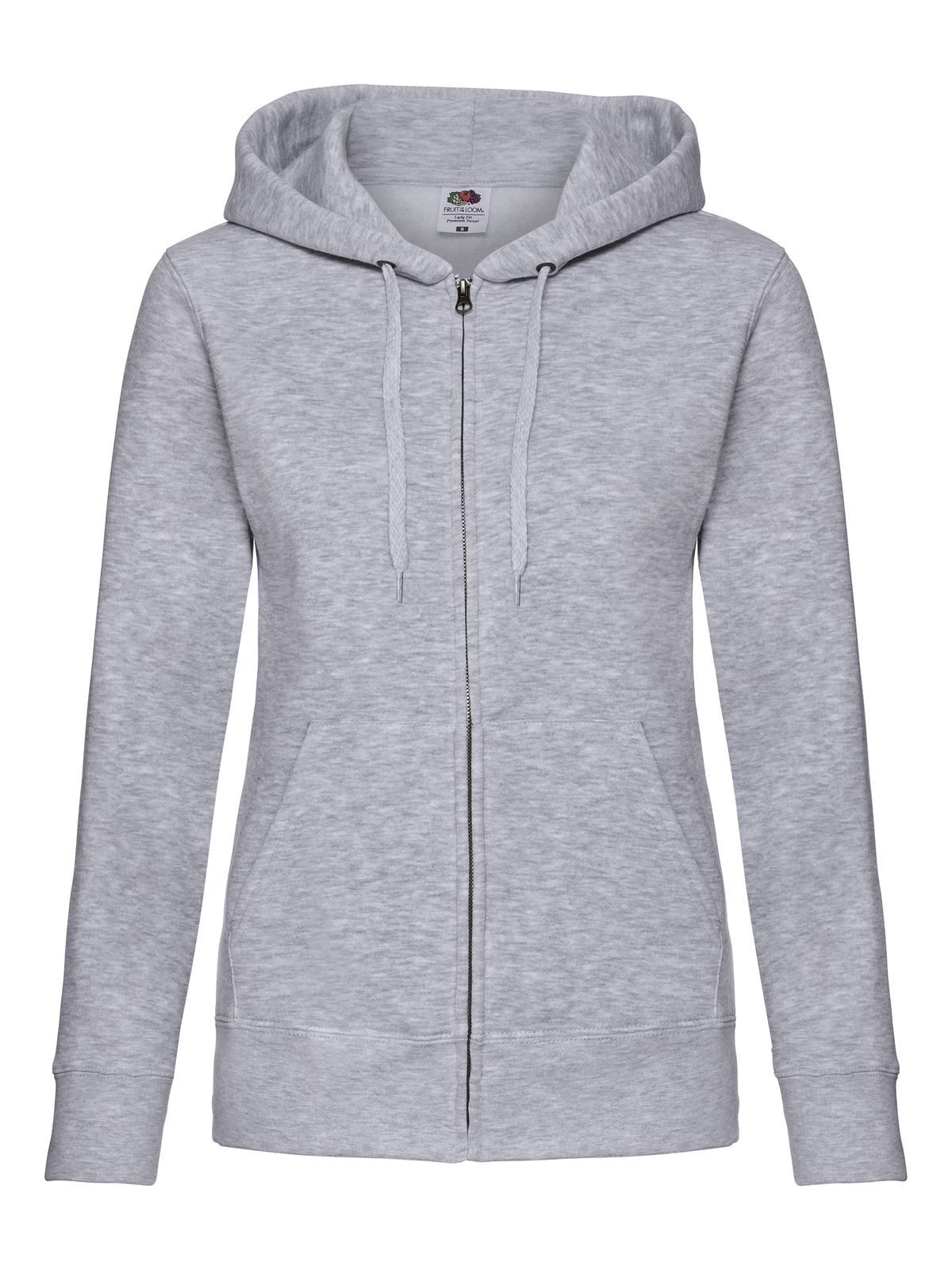 Premium sweatjack met capuchon voor dames - 94 - Heather Grey