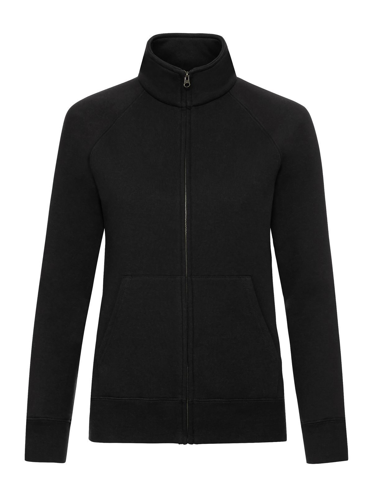 Ladies' Premium Sweat Jacket - 36 - Black