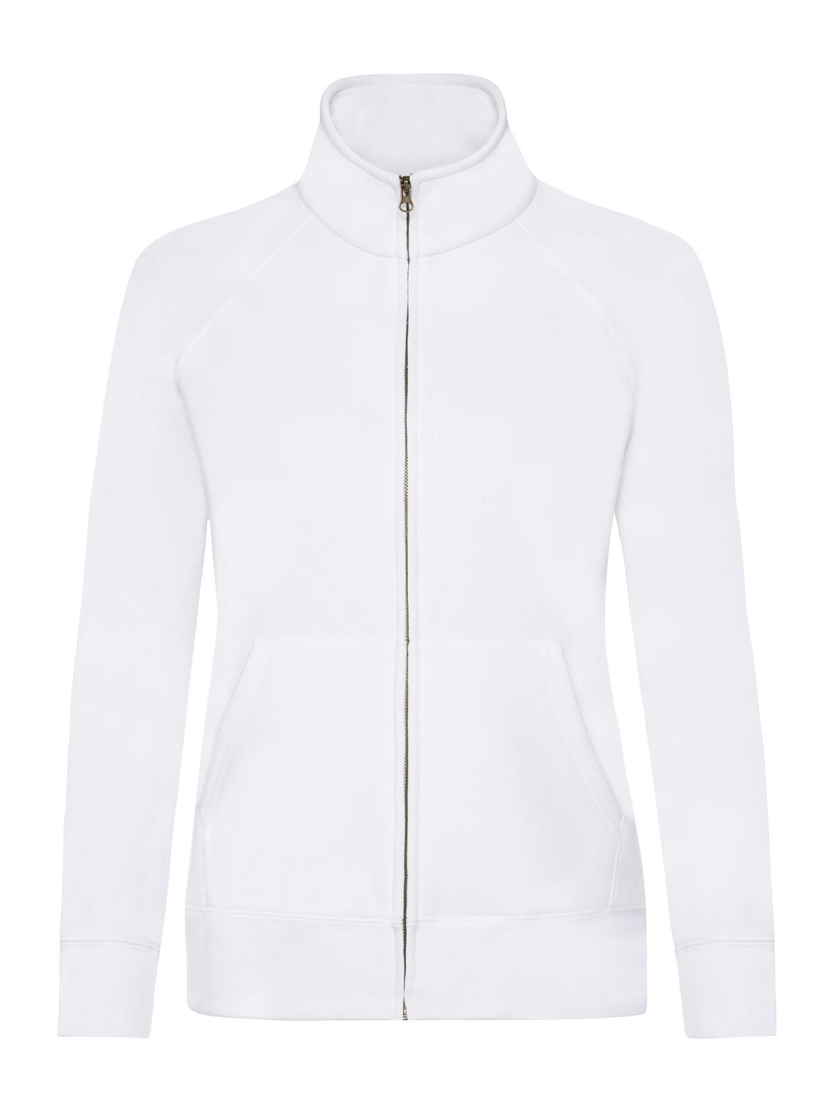 Ladies' Premium Sweat Jacket - 30 - White