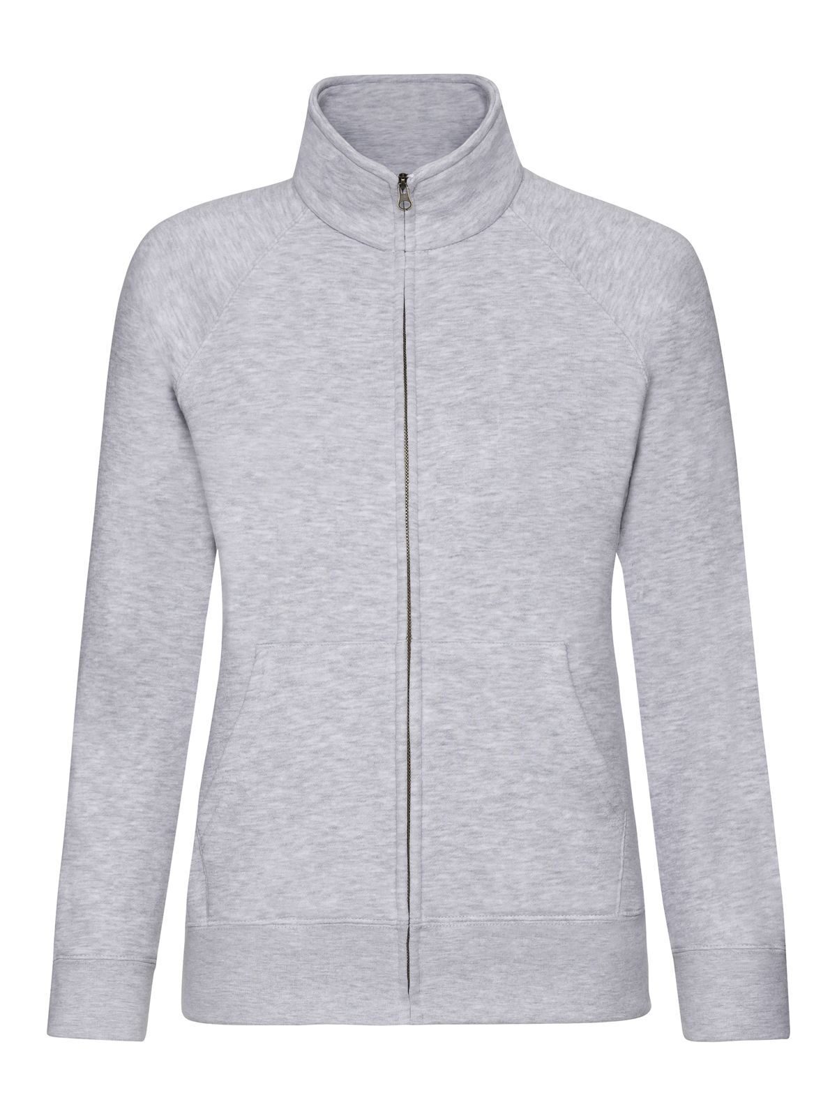 Ladies' Premium Sweat Jacket - 94 - Heather Grey
