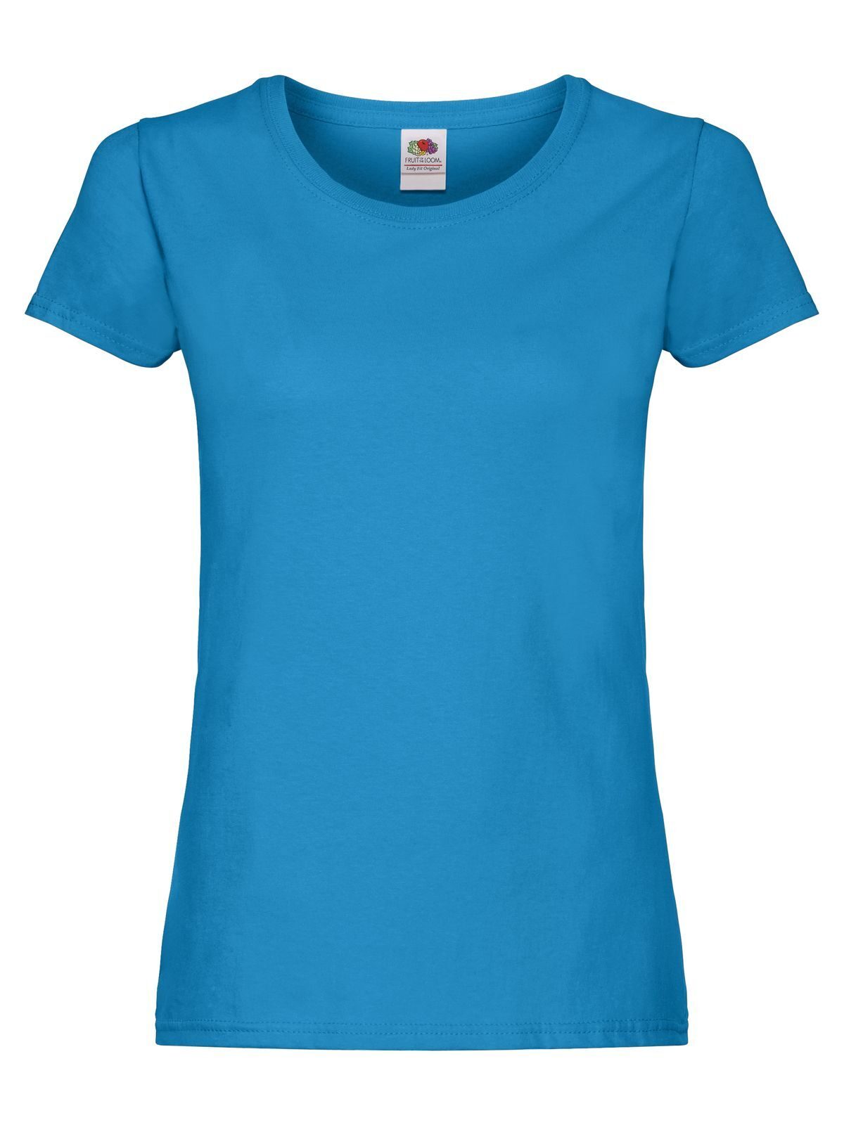Dames Original T-shirt - ZU - Azuurblauw