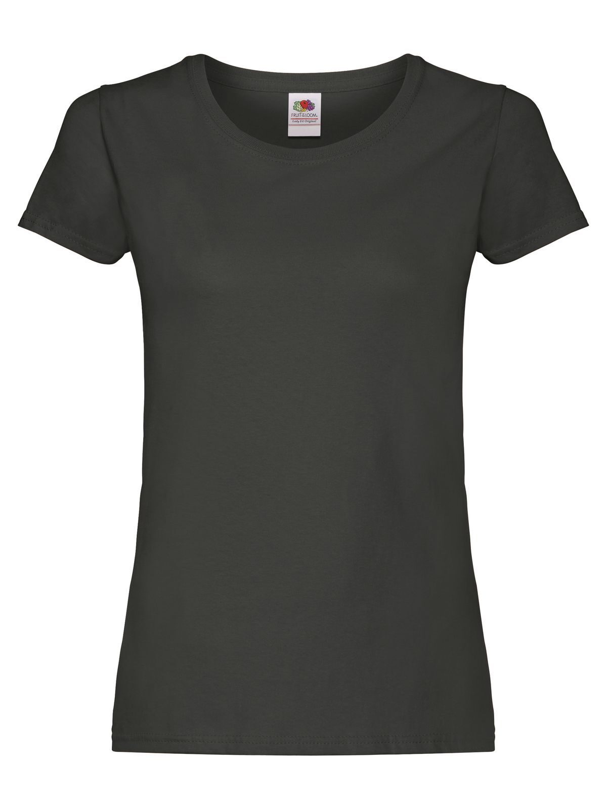 Dames Original T-shirt - GL - Licht grafiet