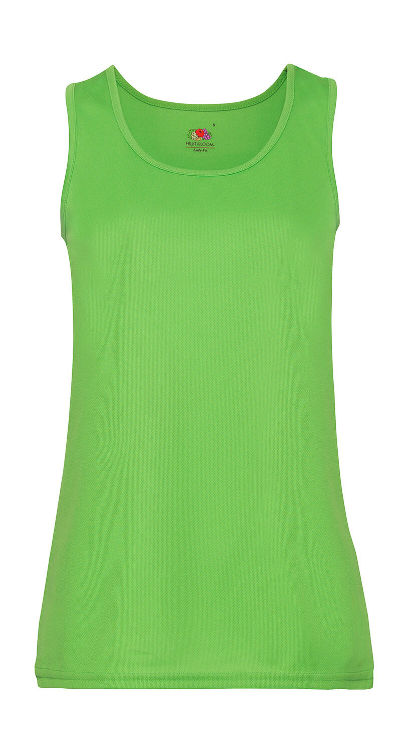 Dames sportvest - LM - Lime