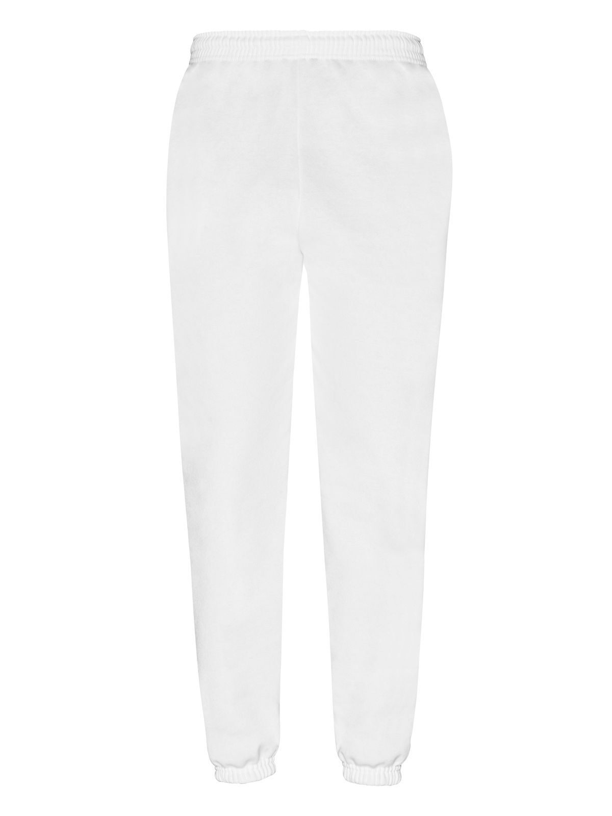 Classic Elasticated Cuff Jog Pants - 30 - White
