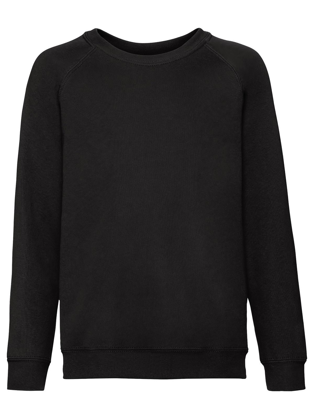 Kids' Classic Raglan Sweat - 36 - Black