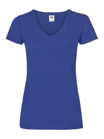 Ladies Valueweight V-Neck T - 51 - Royal Blue