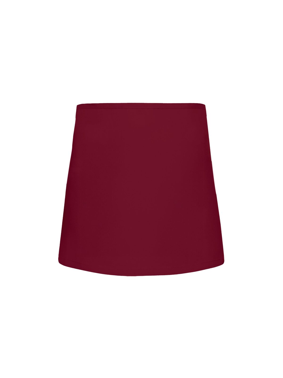 Basic Half Apron - BU - Burgundy