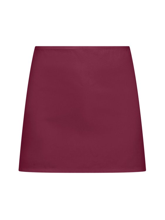 Basic Half Apron - BU - Burgundy