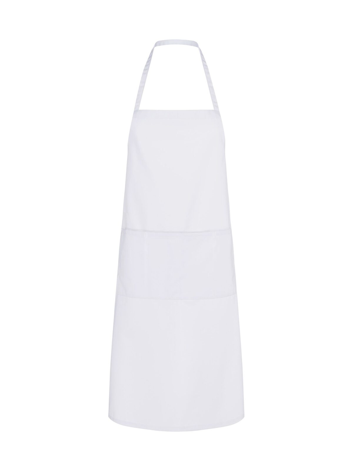 Apron With Bib - WH - WH-WHITE