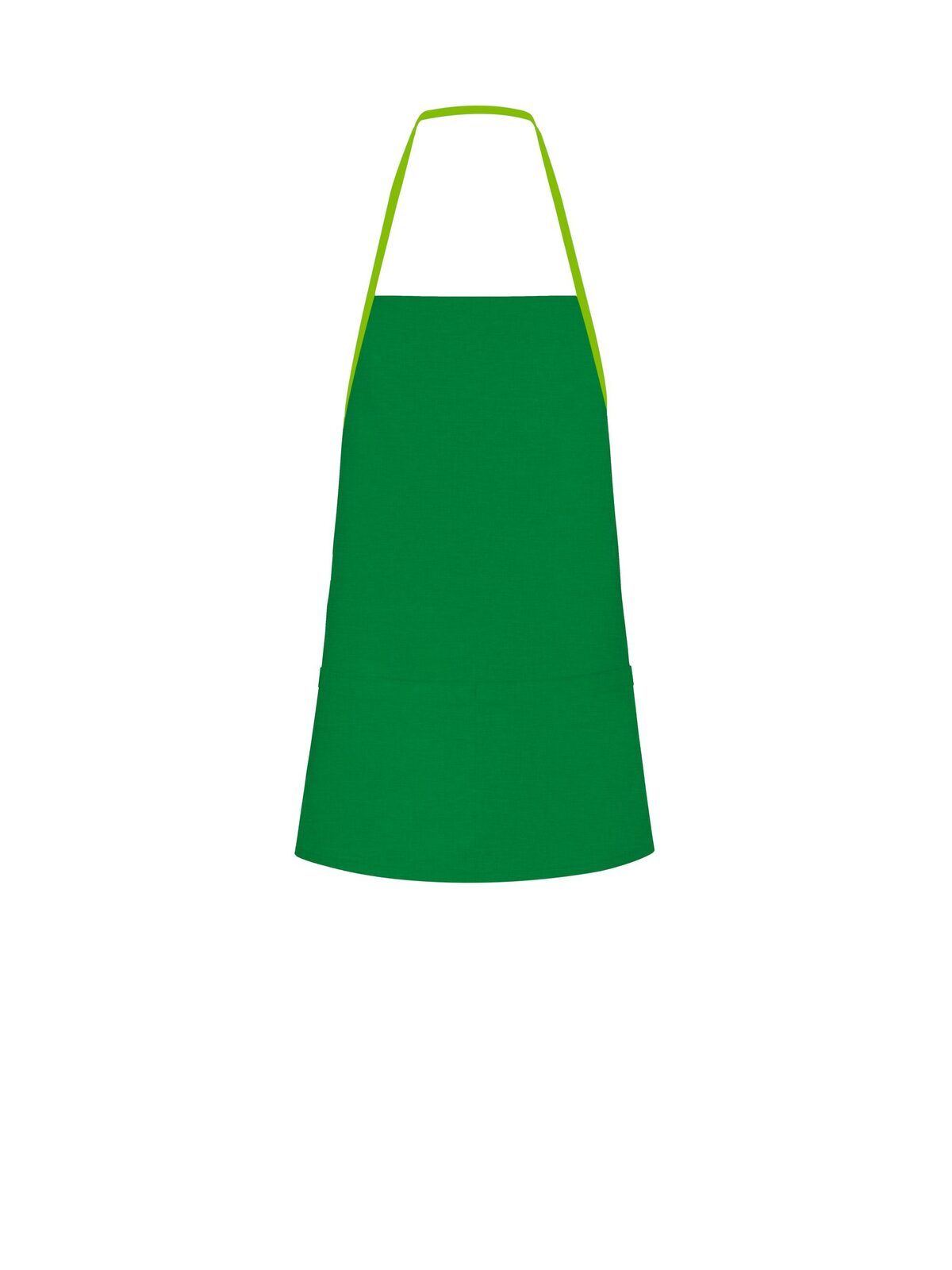 Contrast Apron - GRLI - GREEN LIME
