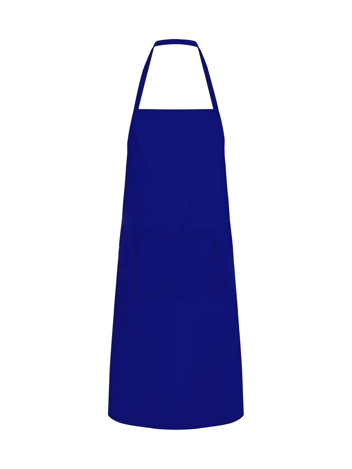 Basic Apron with Pocket - RB - RB-ROYAL BLUE