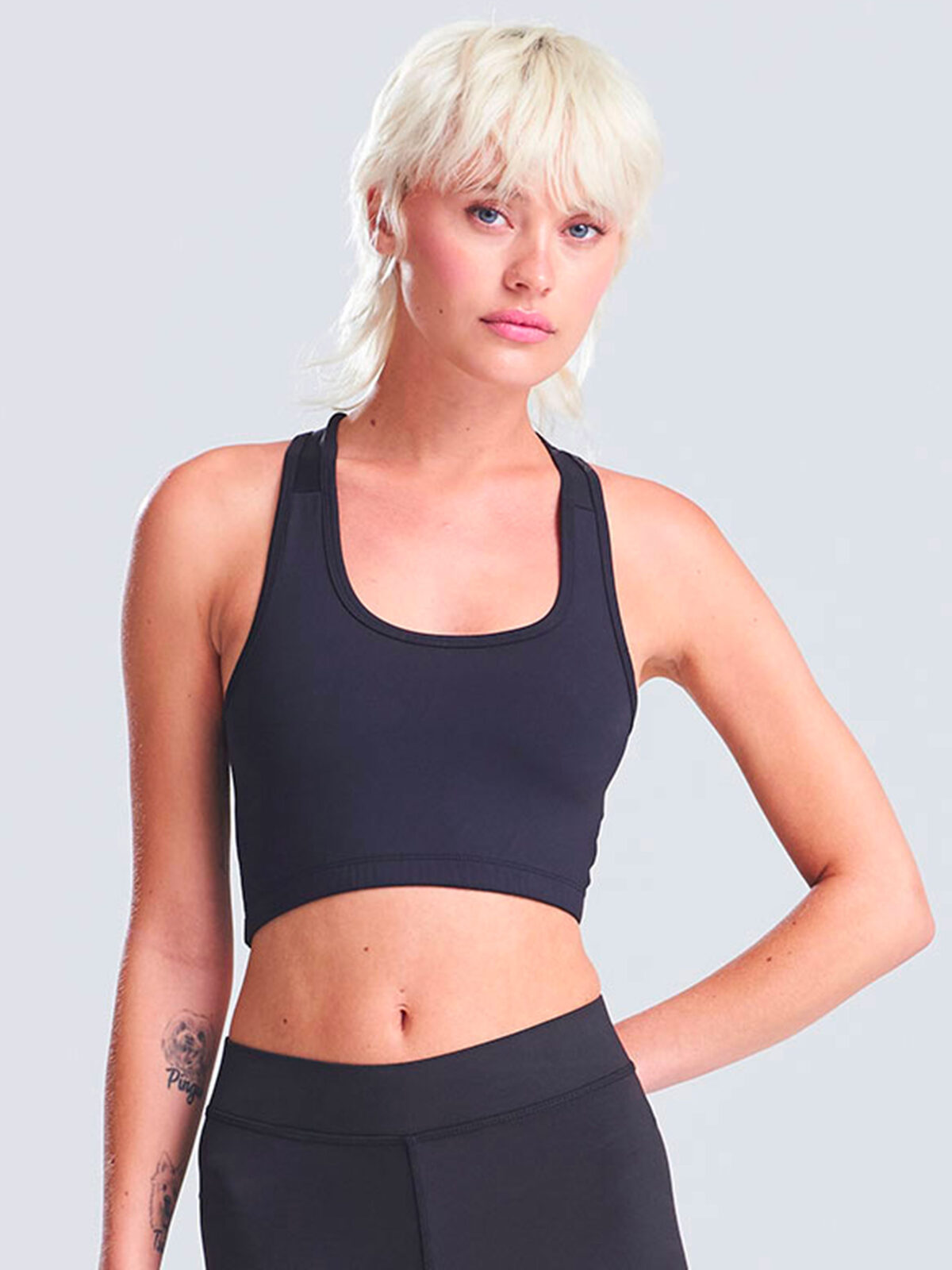 Coole sportieve crop top voor dames