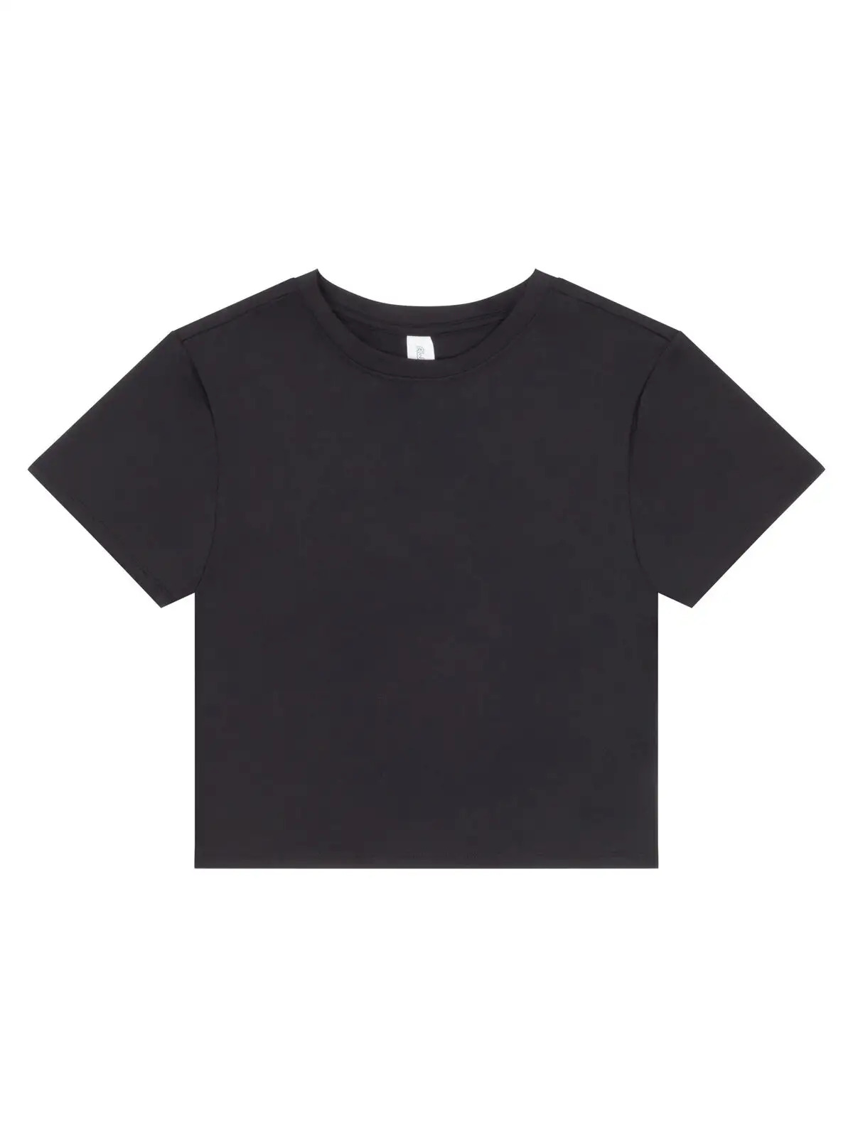Dames cropped T-shirt van gerecycled materiaal - JBL - Gitzwart