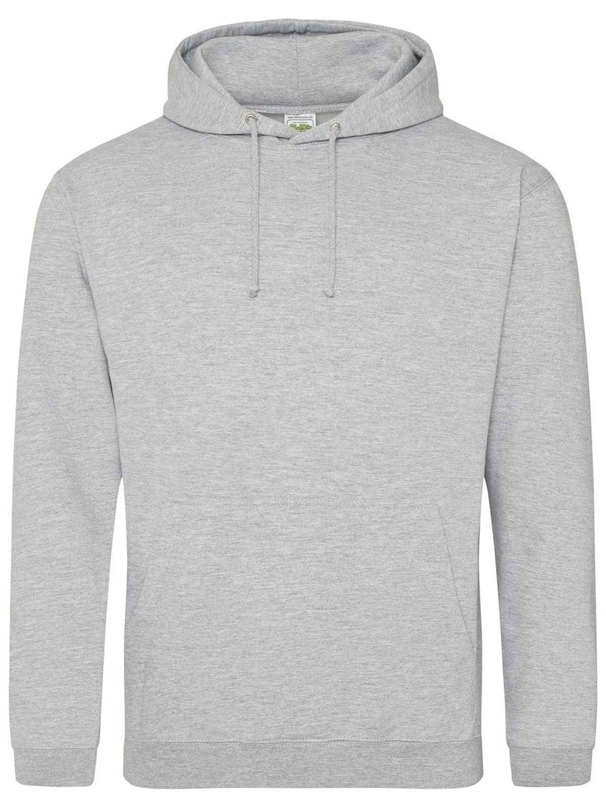 Biologische hoodie - HGR - Heidegrijs
