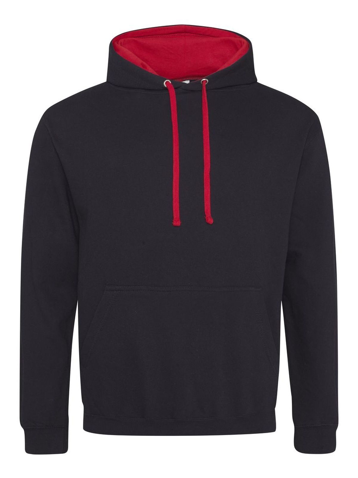Varsity Hoodie - JBLFIR - JET BLACK/FIRE RED