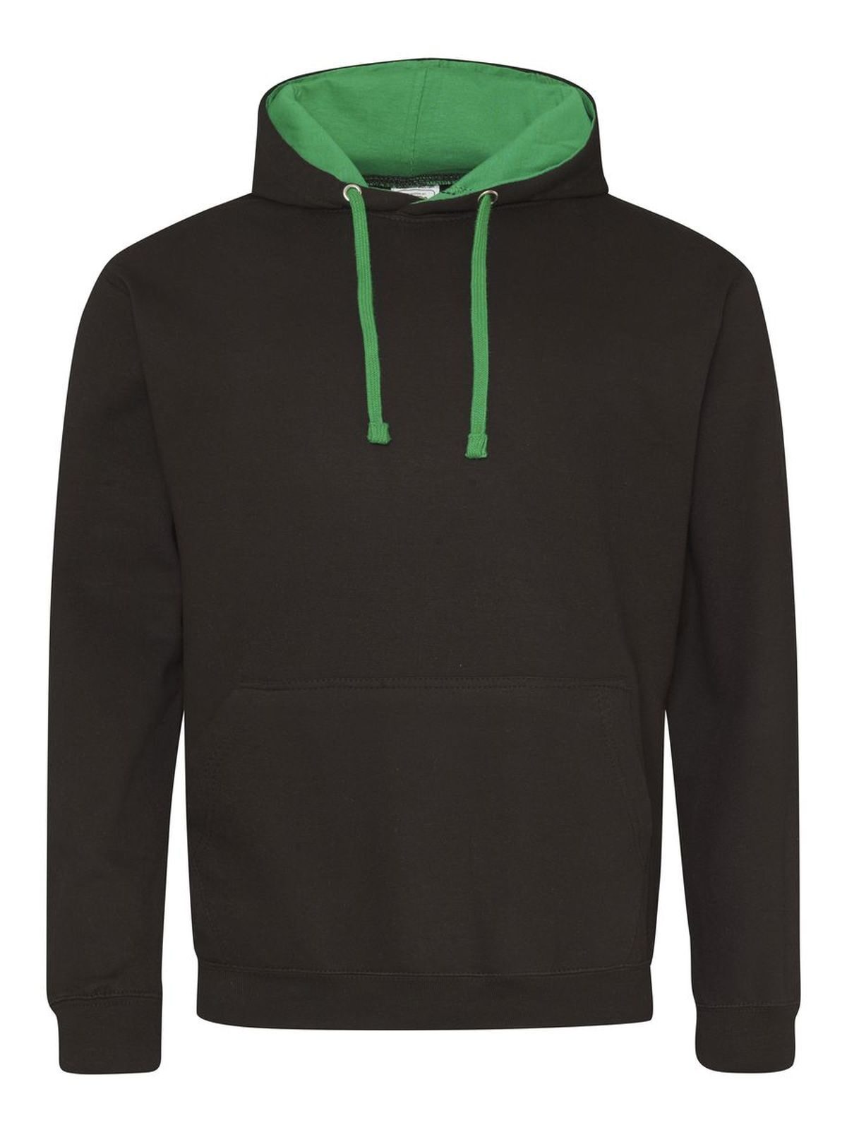 Varsity Hoodie - JBL/KEL - JET BLACK/KELLY