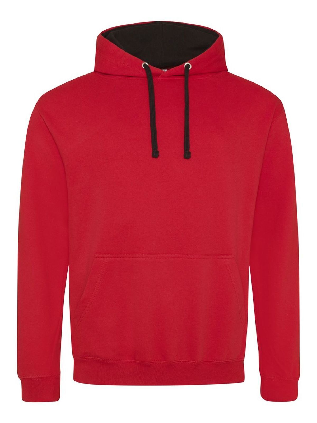 Varsity Hoodie - FIRJBL - FIRE RED/JET BLACK