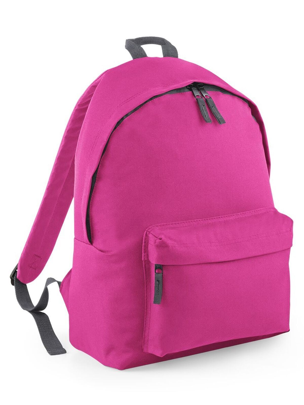 Originele modieuze rugzak - FUSG - Fuchsia/grafietgrijs