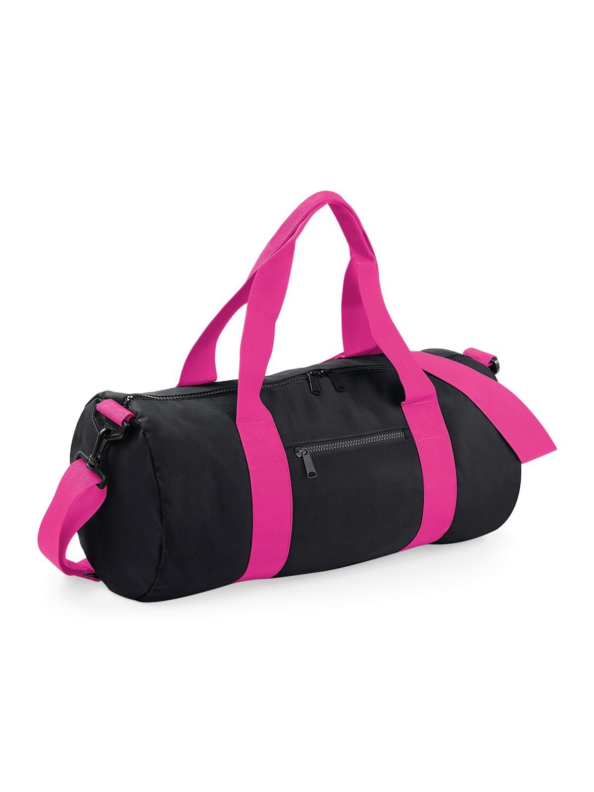 Original Barrel Bag - BLKF - Black/fuchsia