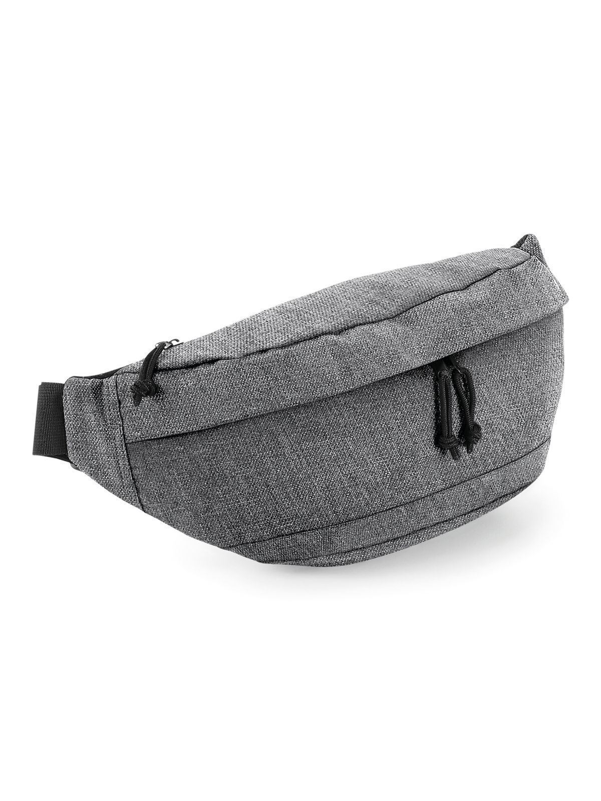 Oversized Cross Body Bag - GRM - Grey Marl