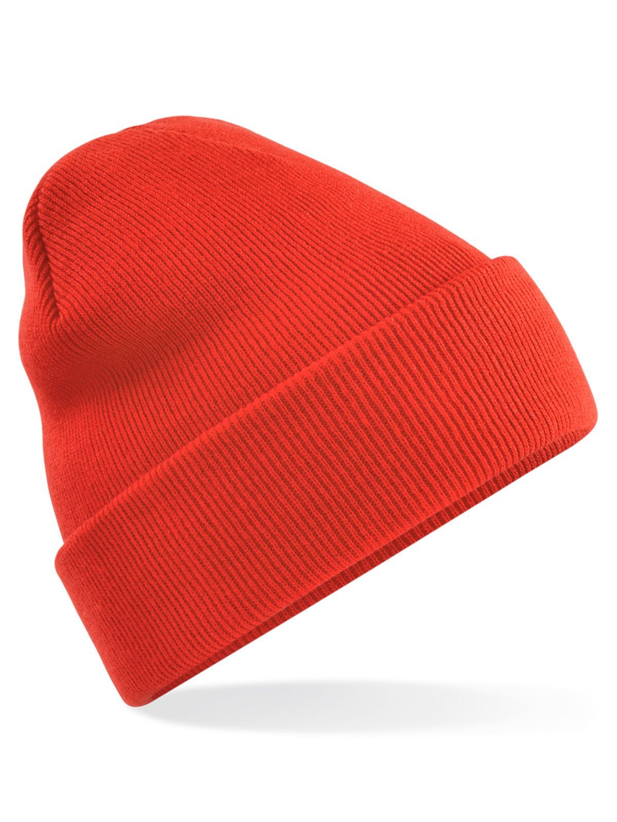 Original Cuffed Beanie - FIR - Fire Red