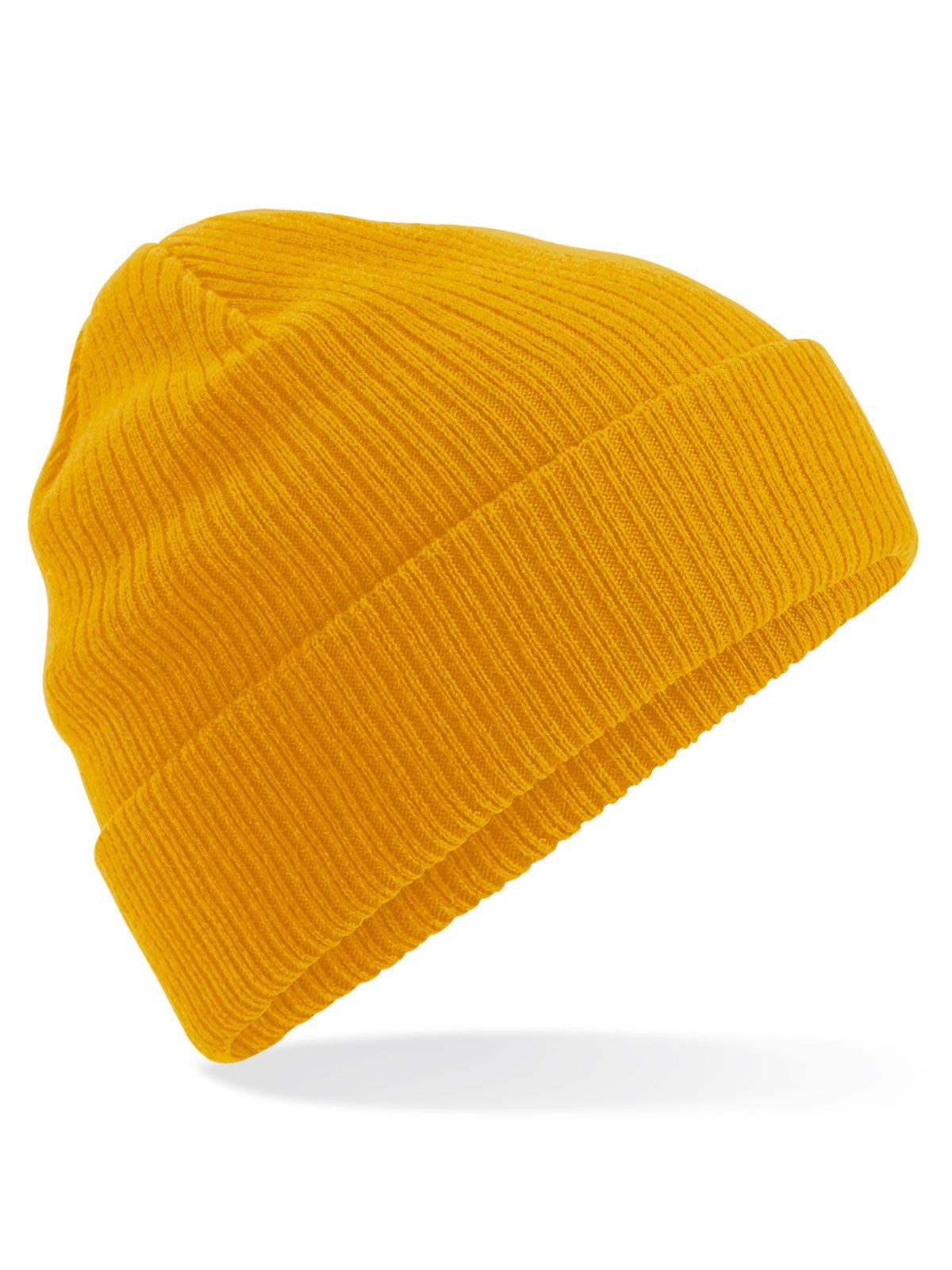Organic Cotton Beanie - MUS - Mustard