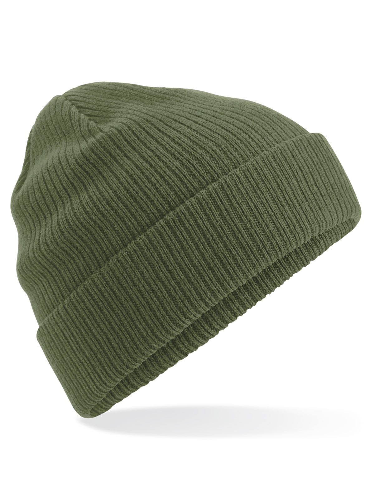 Organic Cotton Beanie - OLI - Olive Green