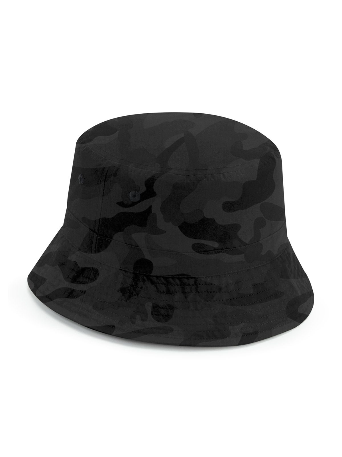 Recycled Polyester Bucket Hat - MIC - Midnight camo