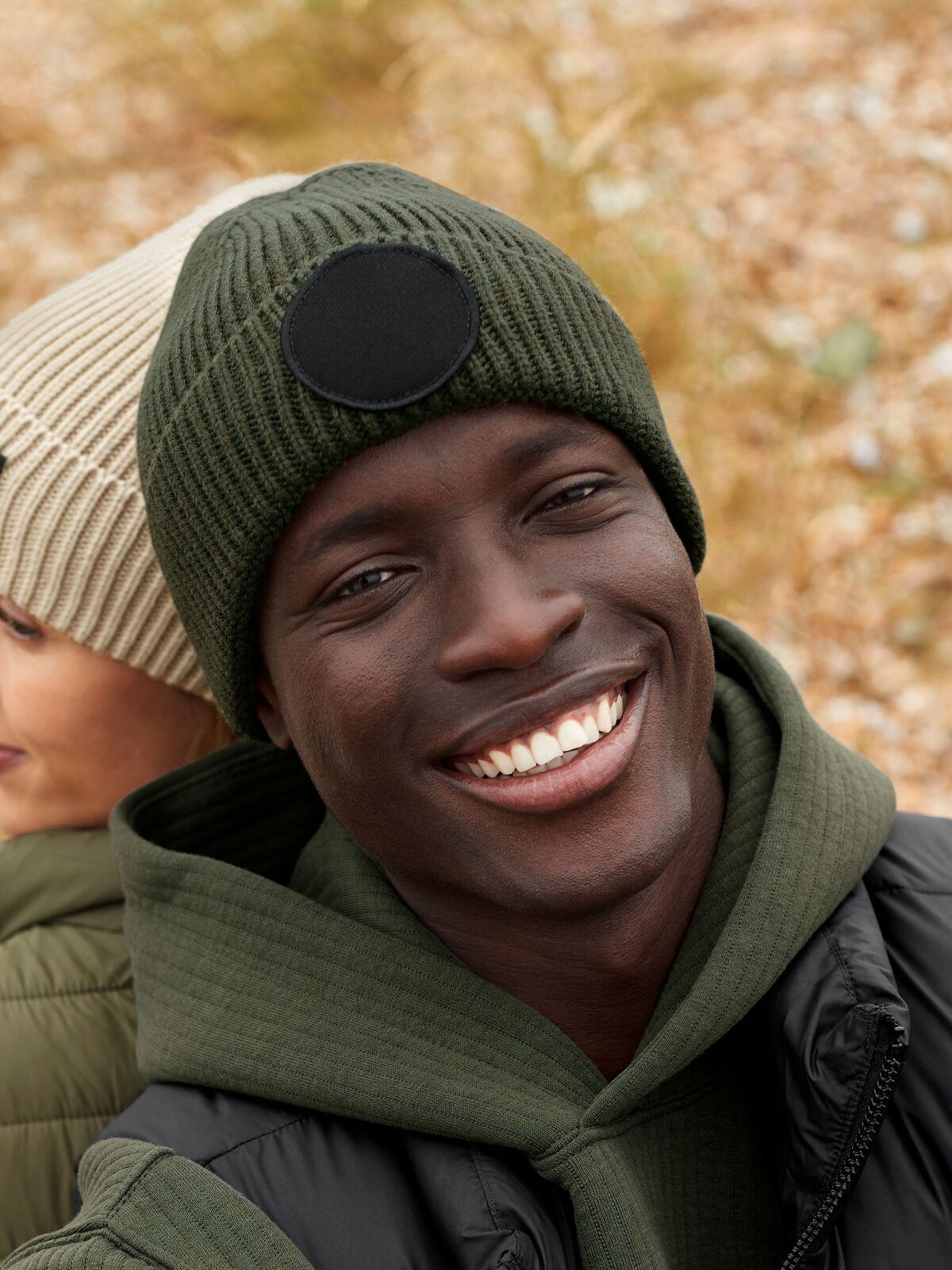 Circular Fashion Patch Beanie