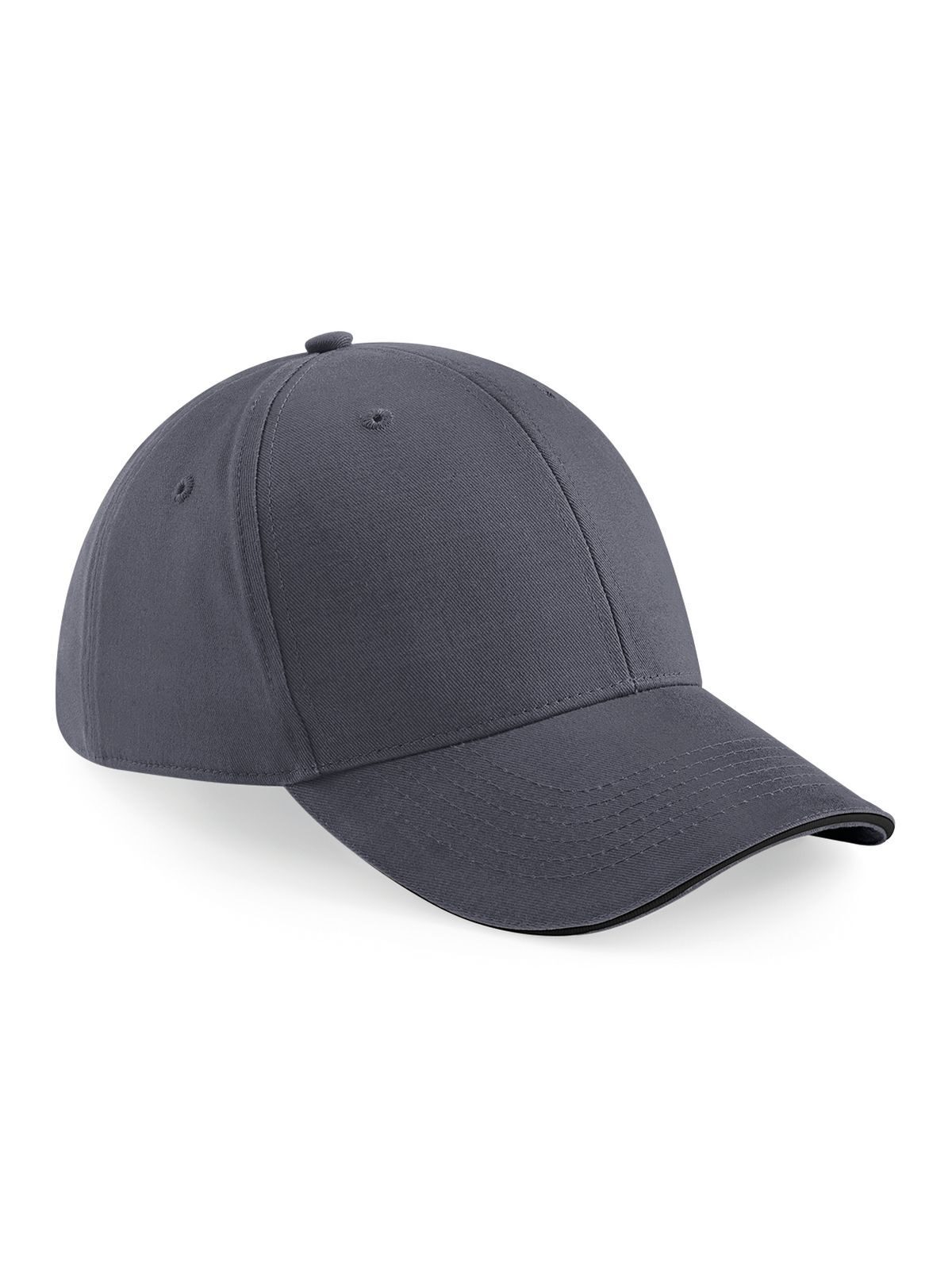 Athleisure 6 Panel Cap - GPHB - Graphite grey/black