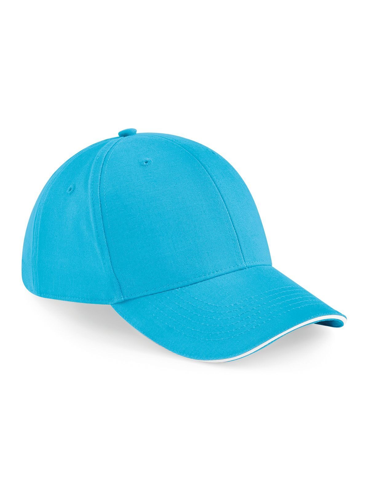 Athleisure 6 Panel Cap - SUBW - Surf blue/white