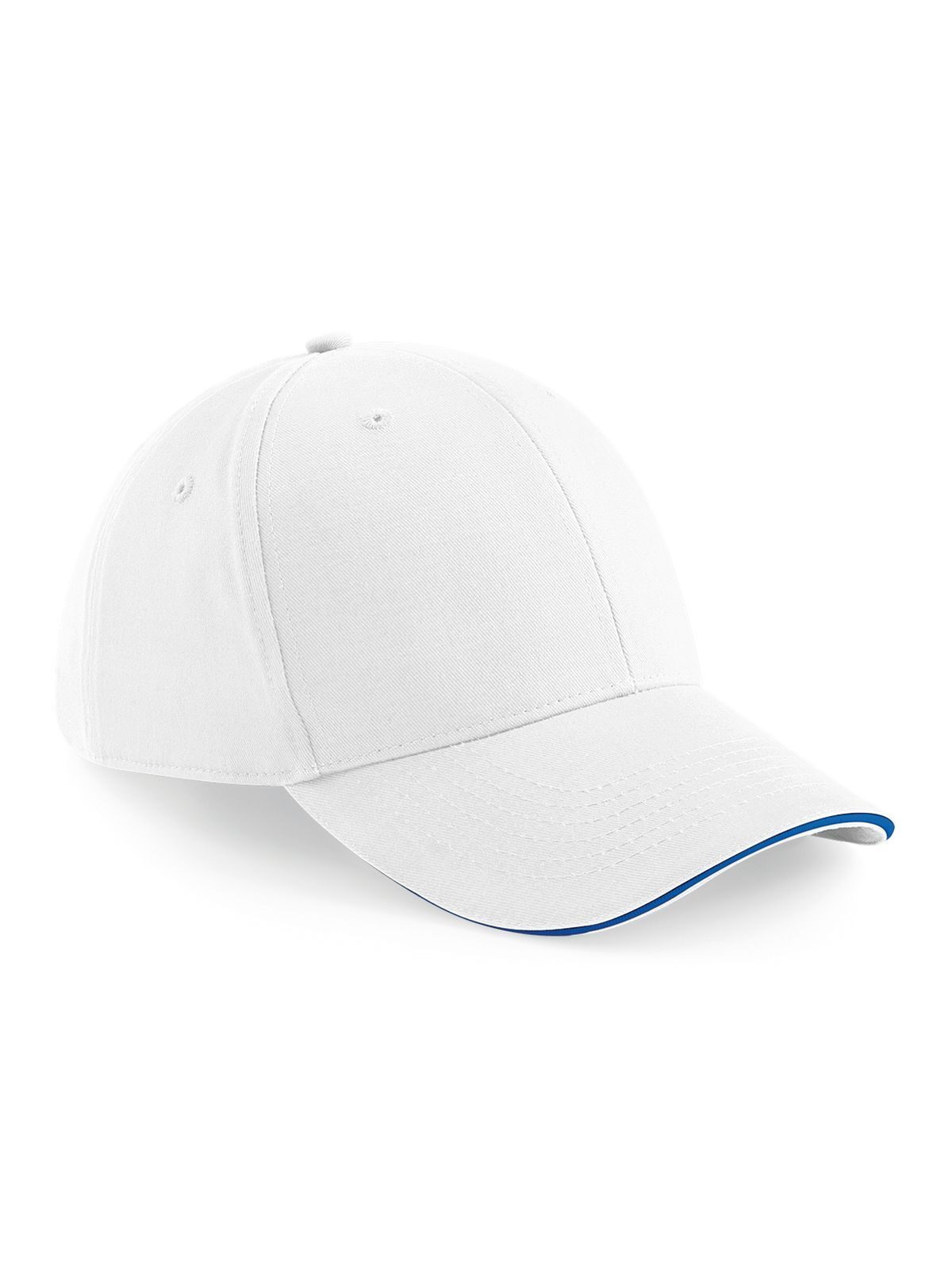 Athleisure 6 Panel Cap - WHIR - White/bright royal
